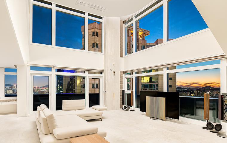 Penthouse avec vue panoramique à Séoul 
