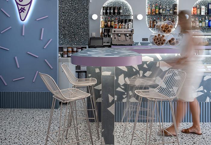 Les couleurs et les formes des douceurs