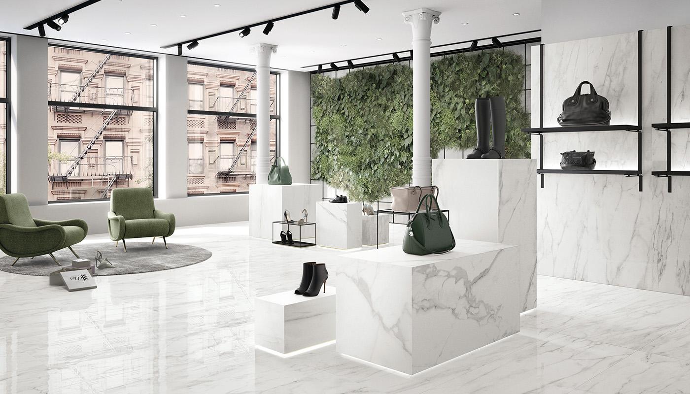 Bianco D'Italia commercial blanc marble 150